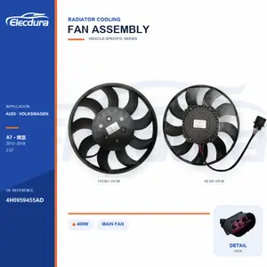 Ανεμιστήρας ψύξης ψυγείου για Audi A7 / Phideon 400W 4H0959455AD Μαζική προμήθεια
