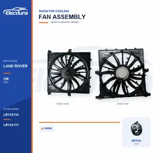 Rakitan kipas pendingin radiator untuk Pasokan Massal Land Rover Range Rover 1000W LR152154