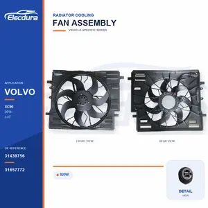 K&oslash;lerventilator komplet til Volvo XC90 920W 31439756 Bulk Supply