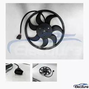 Satış sonrası toptan satış i&ccedil;in Volkswagen Transporter T5 / Multivan / Caravelle Radyat&ouml;r Soğutma Fanı Grubu 7H0959455A...