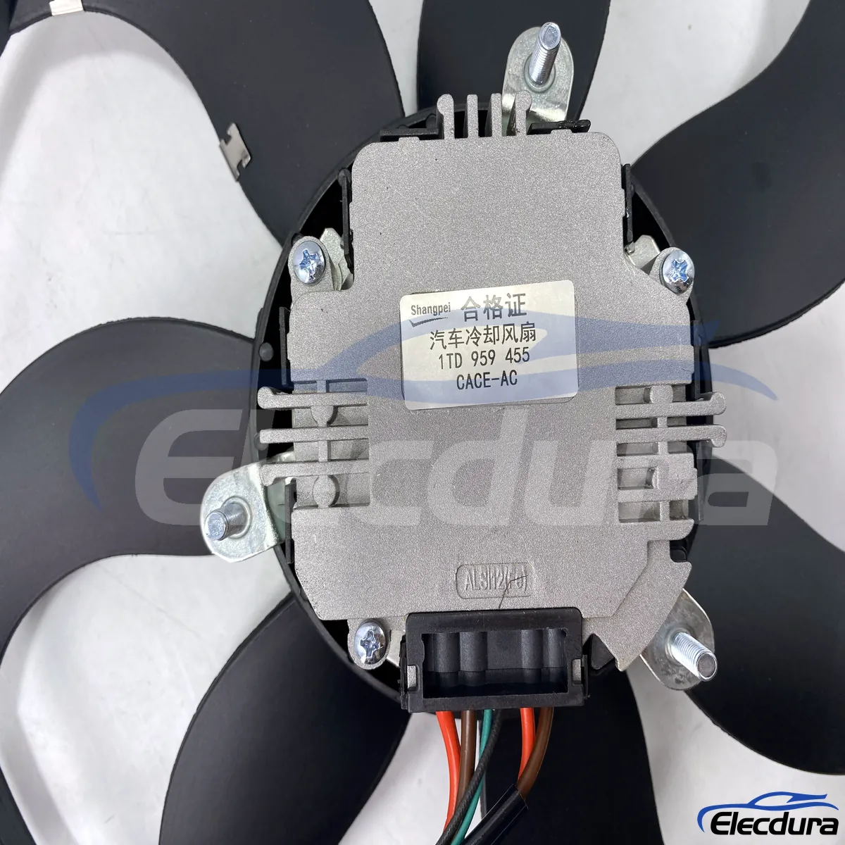 Вентилятор охлаждения Volkswagen с OE 1K0959455CQ для профессиональных программ замены запчастей