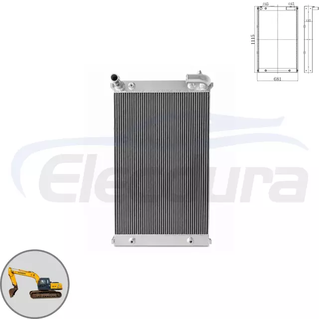 Pemasok grosir pendingin oli hidrolik Hyundai R210-9 11N6-43031