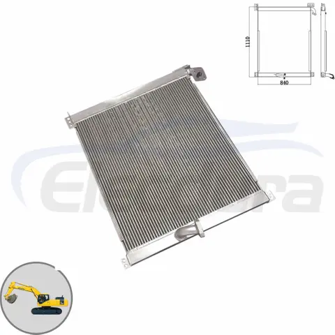 Radiatore dell'olio idraulico Komatsu PC300-6 PC350-6 207-03-61110 vista principale per fornitori all'ingrosso e distributori di ordini all'ingrosso.