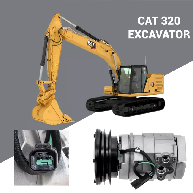 DCP99807 Заміна компресора змінного струму Caterpillar після продажу для оптової поставки запчастин