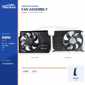 Ansamblu ventilator de răcire radiator pentru BMW F49 / F45 600W 17427646410 Aprovizionare &icirc;n vrac