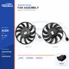 Ventil&aacute;tor chladiče pro Audi A8 D4 400W 4H0959455AB Bulk Supply