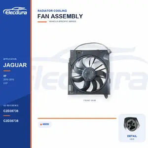 Sestava ventil&aacute;toru chladiče pro Jaguar XF / XJ-XJR 600W C2D38736 Bulk Supply
