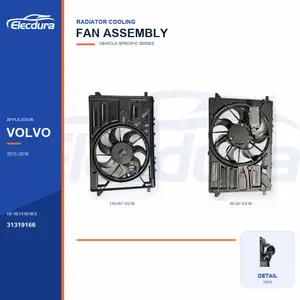 Вентилятор радиатора в сборе для Volvo V40 31319166 Массовая поставка
