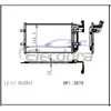 C51361480A Mazda Mazda5 2012-2015 Condensador de aire acondicionado