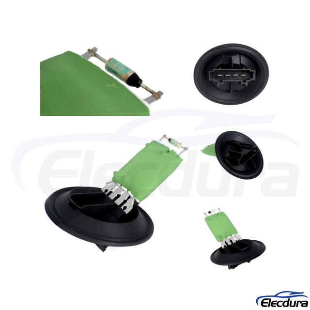 Стандарт OE 6Q0959263A 4-контактний резистор двигуна вентилятора для VW Polo, Audi A1, Seat Ibiza та Skoda Fabia.