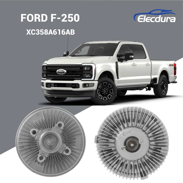 XC358A616AB เครื่องกล คลัตช์พัดลม สำหรับ FORD F-250, F-350 & F-4000, 2000-2024, ขายส่ง