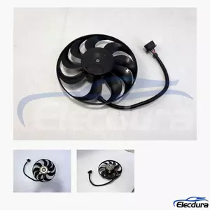 Motor Kipas Pendingin Radiator Volkswagen Polo / Polo V 6QD959455C untuk pasokan grosir purnajual