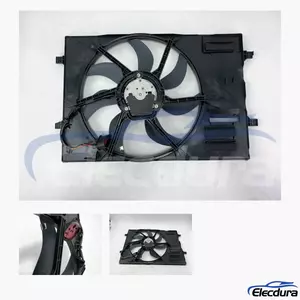 فولكس واجن جولف / جولف GTI / جولف R / Alltrack / SportWagen / e-Golf مجموعة مروحة تبريد المبرد 5Q0121205AL ل...