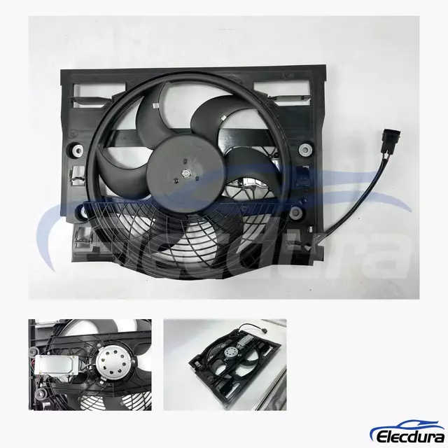 64546988913 Sostituzione all'ingrosso aftermarket del gruppo ventola di raffreddamento del radiatore BMW