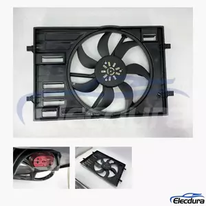 Volkswagen Golf / Golf GTI / Golf R / Alltrack / SportWagen / e-Golf Fır&ccedil;asız Radyat&ouml;r Soğutma Fanı Komplesi...