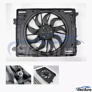 Reemplazo sin cepillo de la venta al por mayor del mercado de accesorios del ventilador de enfriamiento del radiador de LX618C607BC Ford