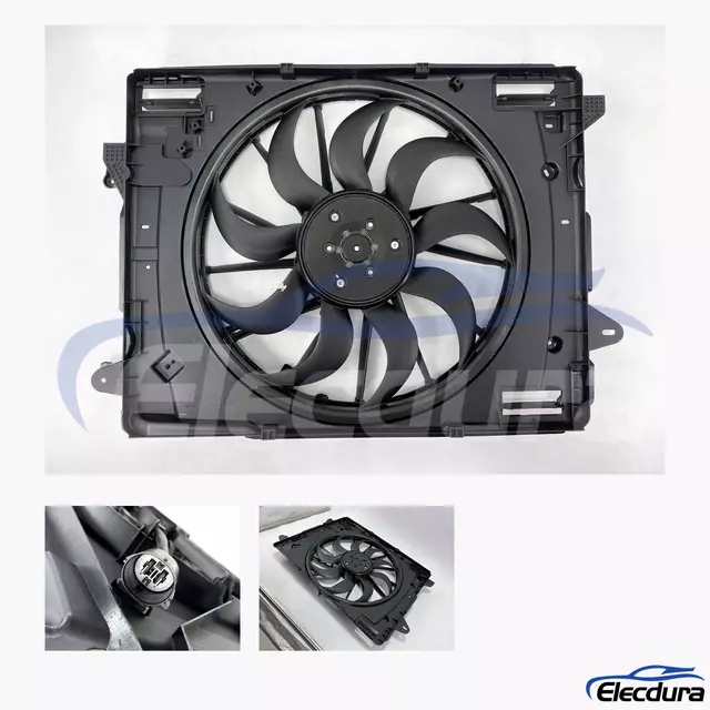 Substitui&ccedil;&atilde;o por atacado do conjunto do ventilador de refrigera&ccedil;&atilde;o do radiador sem escova de LX618C607BC Ford