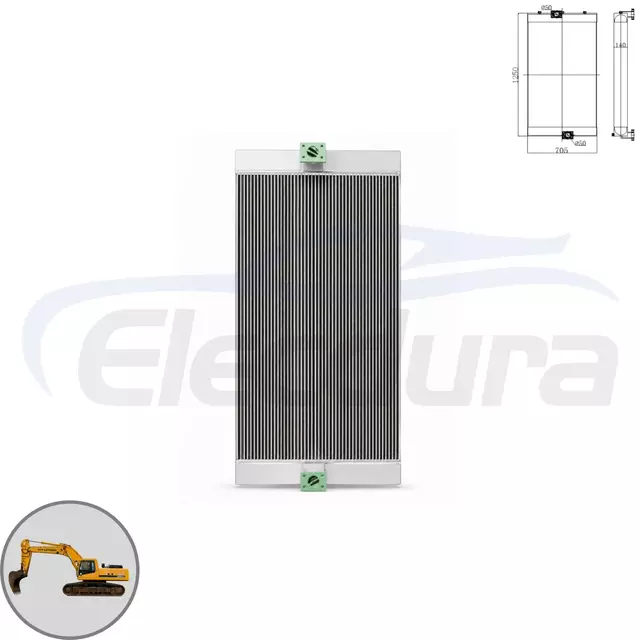Proveedor mayorista de enfriador de aceite hidr&aacute;ulico Hyundai R480LC-9S 11QB-45030