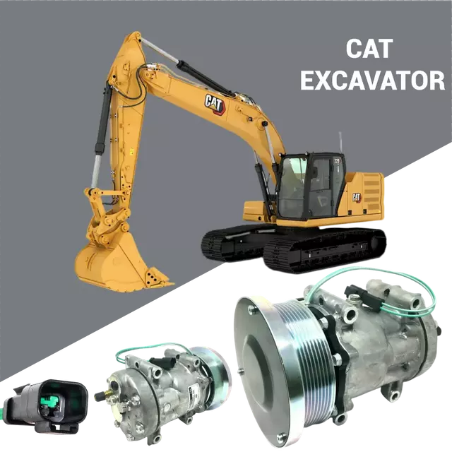 Substitui&ccedil;&atilde;o de reposi&ccedil;&atilde;o do compressor AC 4301 Caterpillar para fornecimento de pe&ccedil;as no atacado