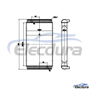 11110637 Volvo L150E L180E L220E Motor Radiator