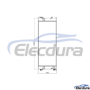 21M-03-21120 โคมัตสึ PC650-8/PC600-8 หม้อน้ำ