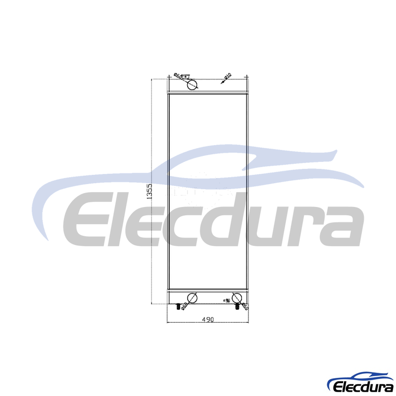 21M-03-21120 KOMATSU PC650-8/PC600-8 Radiador