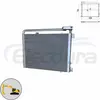 Охолоджувач гідравлічного масла Komatsu PC220-7 206-03-71120 вид сердечника для оптових постачальників і дистриб'юторів оптових замовлень.