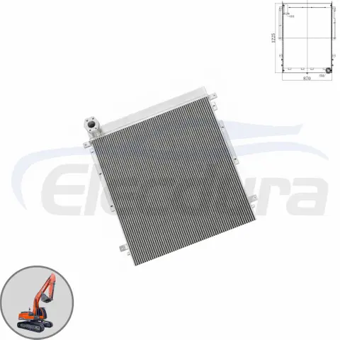 Doosan DH300-7 hidraulika olajhűtő 13F12000A nagykereskedelmi sz&aacute;ll&iacute;t&oacute;