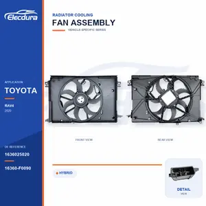 Sestava ventil&aacute;toru chladiče pro Toyota Wildlander / RAV4 1636025020 Bulk Supply