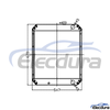 201-03-72114 KOMATSU PC60-7(6D95) Radiatore