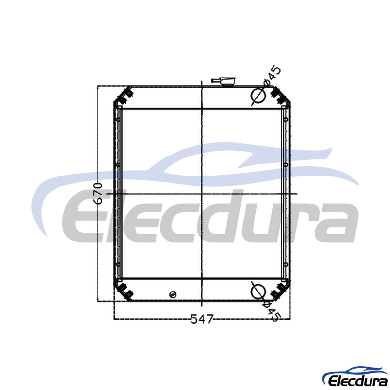 201-03-72114 KOMATSU PC60-7(6D95) Radiatore