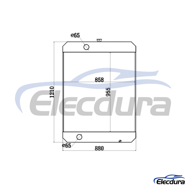 7Y-1362 Caterpillar Air E330A Radiator Inti