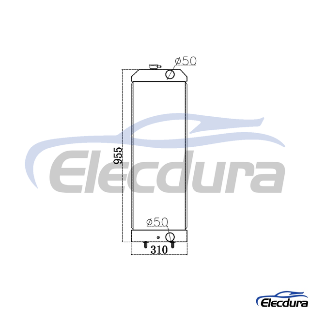 378-6178 KUCING E313 Radiator