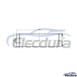 17M-03-51110 KOMATSU D275 Radiateur