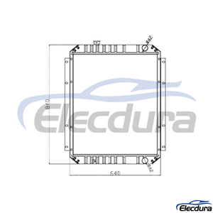 4204914 HIT AC HI EX200-1 Ψυγείο