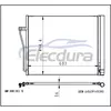 391 491 BMW 7 シリーズ F01/F02/F03/F04 2009-2015 A/C コンデンサー 5mm フィン高さ