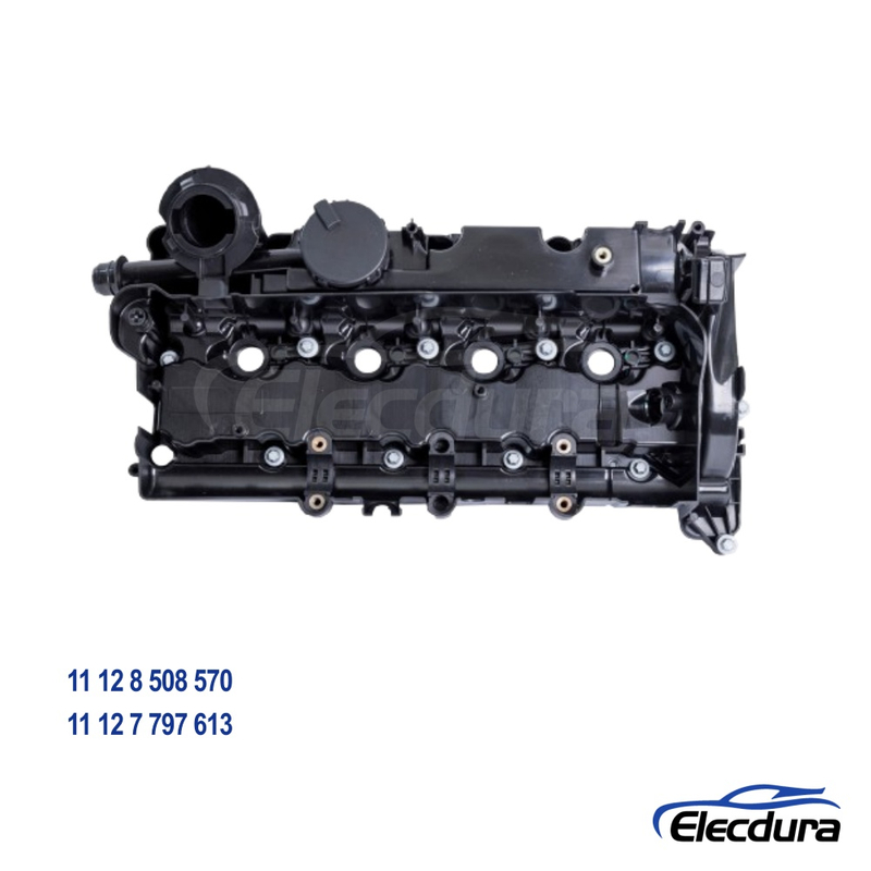 BMW kryt ventilu motoru 11128508570 pro motory řady 5/3/1/X E60 E61 E83 E90 E91 E92 E93 E84, v&yacute;měna OEM 