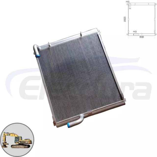 Răcitor de ulei hidraulic Caterpillar 325B 1241607 &icirc;nlocuire angro de pe piața de schimb