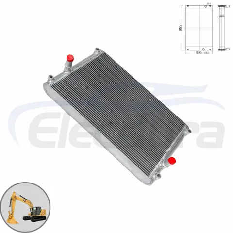 مبرد الزيت الهيدروليكي كامل التجميع 508-6291 مناسب لـ Caterpillar E320GC. تصميم من الألومنيوم عالي التحمل متاح للبيع بالجملة بكميات كبيرة