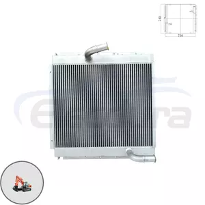 4208651 Hitachi EX200-1 ψύκτη υδραυλικού λαδιού χονδρική αντικατάσταση aftermarket για διανομείς εξαρτημάτων εκσκαφέων