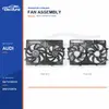 Ansamblu ventilator de răcire radiator pentru Audi 9A712100315 Vrac