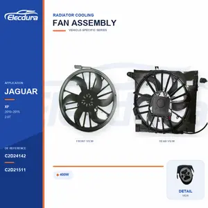 K&uuml;hlerl&uuml;fter-Baugruppe f&uuml;r Jaguar XF / XJ-XJR 400W C2D24142 Gro&szlig;packung