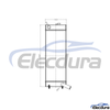 22U-03-28410 Komatsu PC228-3 vodn&iacute; n&aacute;drž Chladič