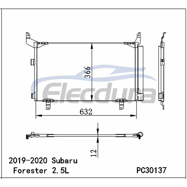 73210SJ000 Subaru Forester 2019-2024 Condensator A/C