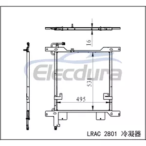 1327759 DAF 95 XF 1997-2002 Airco condensor