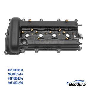 Remplacement du couvercle de soupape de rechange r&eacute;f&eacute;renc&eacute; &agrave; Mercedes OE A6510108918 cross A6510105744 A6510109714 A6510101230 pour Sprinter 2020-2021