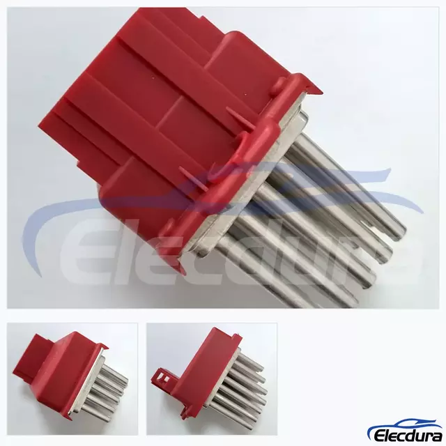 ตัวต้านทานมอเตอร์โบลเวอร์ Volkswagen HVAC 1J0907521 การเปลี่ยนขายส่งหลังการขาย