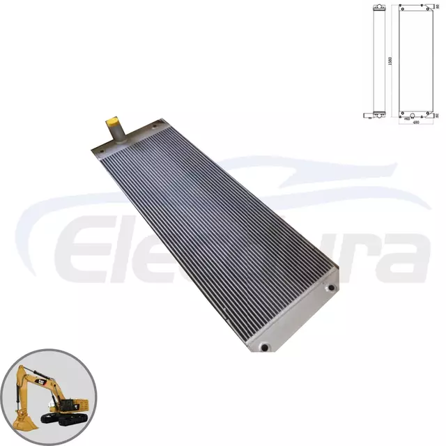 Caterpillar 374F 390F เครื่องทำความเย็นน้ำมันไฮดรอลิก 539-1527 มุมมองหลักสำหรับซัพพลายเออร์ขายส่งและผู้จัดจำหน่ายสั่งซื้อจำนวนมาก