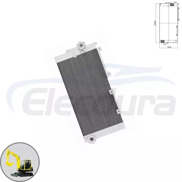 Zware Hyundai R220LC-9 oliekoeler 11Q6-40644 B2B groothandel