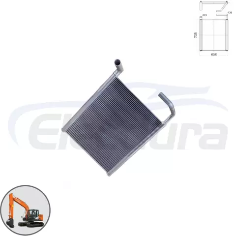 4414768 Hitachi EX135-5 ψύκτη υδραυλικού λαδιού χονδρική αντικατάσταση aftermarket για διανομείς εξαρτημάτων εκσκαφέων